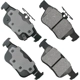 Purchase Top-Quality AKEBONO - ACT1878 - Rear Ceramic Pads pa3