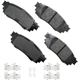 Purchase Top-Quality AKEBONO - ACT1879 - Rear Ceramic Pads pa6
