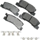 Purchase Top-Quality Rear Ceramic Pads by AKEBONO - ACT325A pa10
