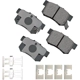 Purchase Top-Quality Rear Ceramic Pads by AKEBONO - ACT536B pa6