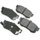 Purchase Top-Quality Rear Ceramic Pads by AKEBONO - ACT540 pa7