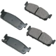 Purchase Top-Quality Rear Ceramic Pads by AKEBONO - ACT588 pa6