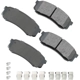 Purchase Top-Quality AKEBONO - ACT606A - Rear Ceramic Pads pa6