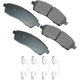 Purchase Top-Quality Rear Ceramic Pads by AKEBONO - ACT757 pa7