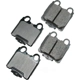 Purchase Top-Quality Rear Ceramic Pads by AKEBONO - ACT771 pa10