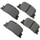 Purchase Top-Quality Rear Ceramic Pads by AKEBONO - ACT835 pa7