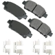 Purchase Top-Quality AKEBONO - ACT995A - Rear Ceramic Pads pa8