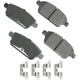 Purchase Top-Quality Rear Ceramic Pads by AKEBONO - ASP1161A pa8