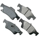 Purchase Top-Quality Rear Ceramic Pads by AKEBONO - ASP1498 pa10