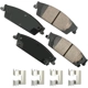 Purchase Top-Quality Rear Ceramic Pads by AKEBONO - ASP1707 pa6