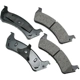 Purchase Top-Quality Rear Ceramic Pads by AKEBONO - ASP667 pa5