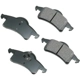 Purchase Top-Quality Rear Ceramic Pads by AKEBONO - ASP791 pa6