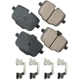 Purchase Top-Quality Rear Ceramic Pads by AKEBONO - EUR1469 pa11