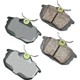 Purchase Top-Quality Rear Ceramic Pads by AKEBONO - EUR838 pa6