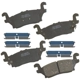 Purchase Top-Quality BENDIX - SBC1120 - Rear Disc Brake Pad Set pa1