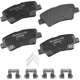 Purchase Top-Quality BENDIX - SBC2205 - Ceramic Rear Disc Brake Pads pa1