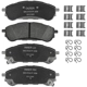 Purchase Top-Quality BENDIX - SBC2208 - Ceramic Rear Disc Brake Pads pa1
