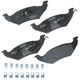 Purchase Top-Quality BENDIX - SBC544 - Ceramic Rear Disc Brake Pads pa1