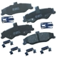 Purchase Top-Quality BENDIX - SBC750 - Ceramic Rear Disc Brake Pads pa1