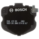 Purchase Top-Quality BOSCH - BC1185A - Rear Disc Brake Pad pa5