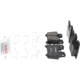 Purchase Top-Quality Rear Ceramic Pads by BOSCH - BC1283 pa4