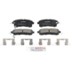 Purchase Top-Quality BOSCH - BC1510 - Rear Ceramic Pads pa2