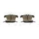 Purchase Top-Quality BOSCH - BC2433 - Rear Ceramic Pads pa1