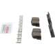 Purchase Top-Quality Rear Ceramic Pads by BOSCH - BC835 pa3