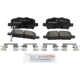 Purchase Top-Quality BOSCH - BC999 - Rear Ceramic Pads pa6
