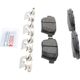 Purchase Top-Quality BOSCH - BE1161H - Rear Ceramic Pads pa7