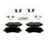 Purchase Top-Quality BOSCH - BE1325H - Rear Ceramic Pads pa17