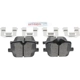 Purchase Top-Quality Rear Ceramic Pads by BOSCH - BE2221H pa4