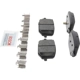 Purchase Top-Quality Rear Ceramic Pads by BOSCH - BE2231H pa4
