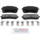 Purchase Top-Quality BOSCH - BE2309H - New Ceramic Rear Disc Brake Pads pa1