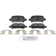 Purchase Top-Quality BOSCH - BE828H - Rear Ceramic Pads pa5