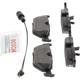 Purchase Top-Quality Rear Ceramic Pads by BOSCH - BP396 pa4