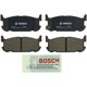 Purchase Top-Quality Plaquette arrière en céramique par BOSCH - BC1002 pa1