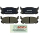 Purchase Top-Quality Plaquette arrière en céramique par BOSCH - BC1002 pa5