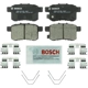 Purchase Top-Quality BOSCH - BC1451 - Rear Ceramic Pads pa1