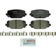 Purchase Top-Quality BOSCH - BC1596 - Rear Ceramic Pads pa5