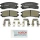 Purchase Top-Quality Rear Ceramic Pads by BOSCH - BC508 pa1