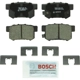 Purchase Top-Quality BOSCH - BC536 - Rear Ceramic Pads pa1