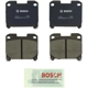 Purchase Top-Quality Plaquette arrière en céramique par BOSCH - BC630 pa3