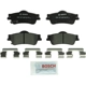 Purchase Top-Quality Plaquette arrière en céramique par BOSCH - BC636 pa1