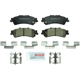 Purchase Top-Quality Rear Ceramic Pads by BOSCH - BC792 pa6