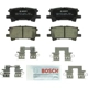 Purchase Top-Quality BOSCH - BC996 - Rear Ceramic Pads pa7