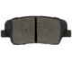 Purchase Top-Quality BOSCH - BE1284H - Rear Ceramic Pads pa6