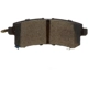 Purchase Top-Quality BOSCH - BE1510H - Rear Ceramic Pads pa3