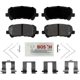 Purchase Top-Quality Rear Ceramic Pads by BOSCH - BE1585H pa8