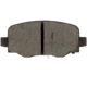 Purchase Top-Quality BOSCH - BE1734H - Rear Ceramic Pads pa1